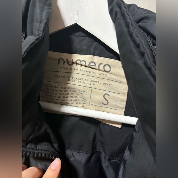 Numero black winter jacket - Picture 2 of 3